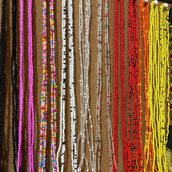 Colorful elastic Beaded waist beads - Picture 2 of 2